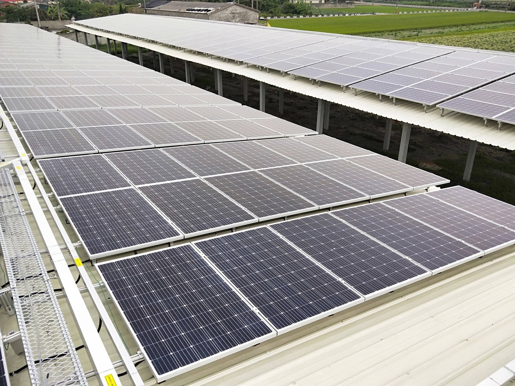 畜舍屋頂型太陽光電躉售系統-完工.jpg